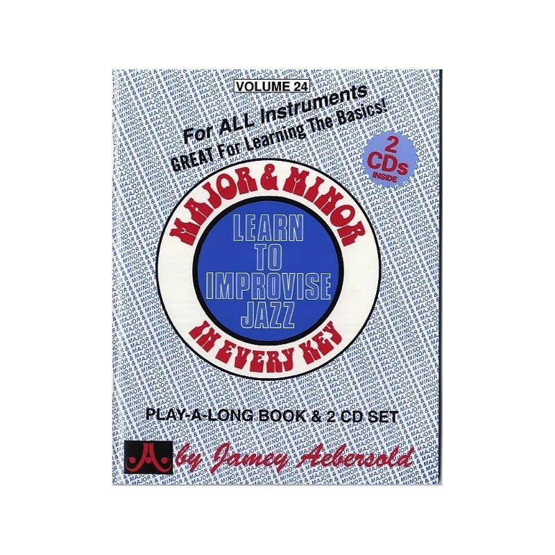 00000000640579781562241803AEB24CD Aebersold Vol. 24 Major and Minor