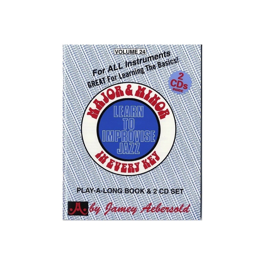 00000000640579781562241803AEB24CD Aebersold Vol. 24 Major and Minor