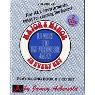 00000000640579781562241803AEB24CD Aebersold Vol. 24 Major and Minor