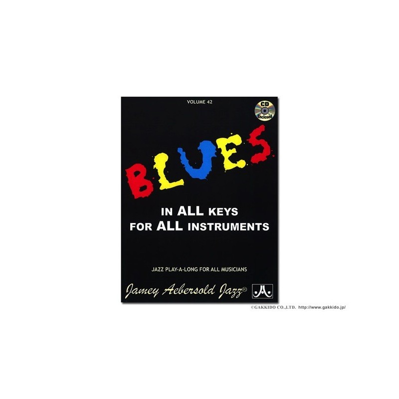 00000000640959781562242008AEBV42DS Aebersold Vol. 42 Blues in all Keys
