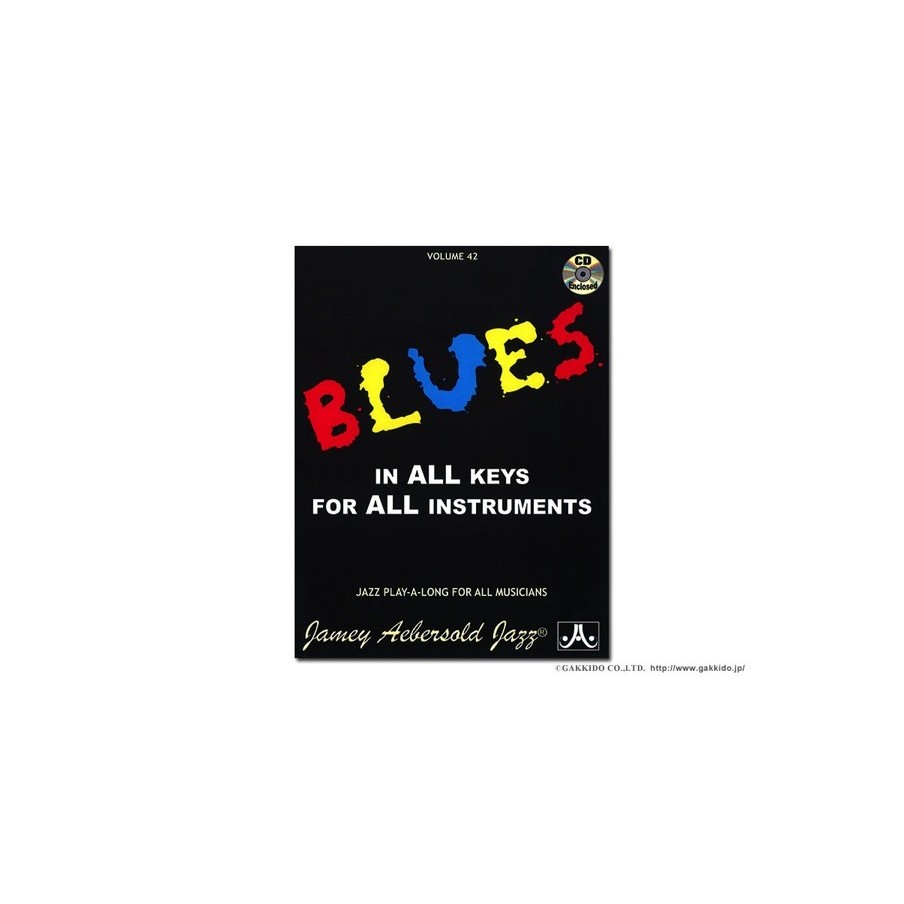 00000000640959781562242008AEBV42DS Aebersold Vol. 42 Blues in all Keys