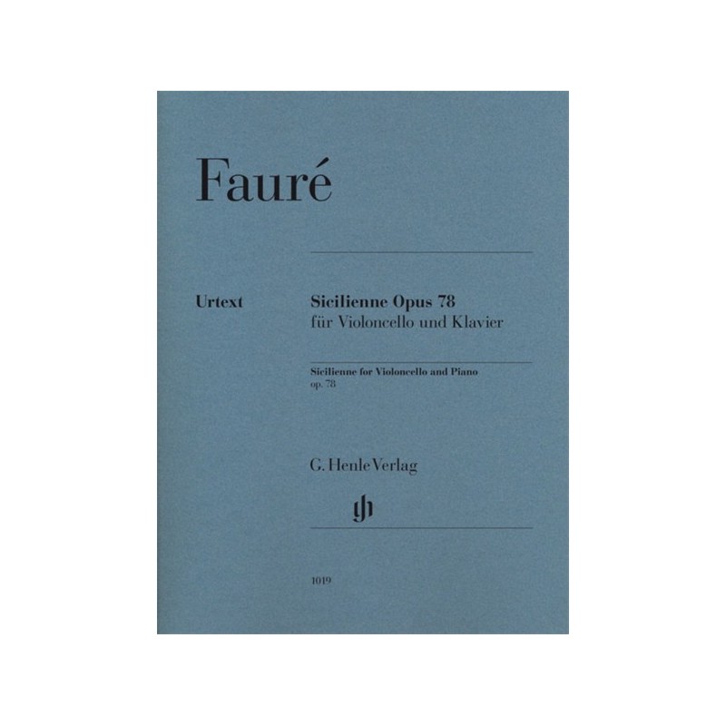 9790201810195HN1019 Sicilienne Op.78