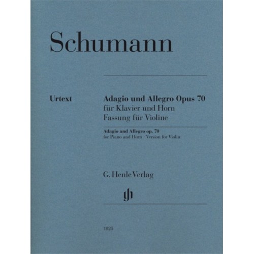 9790201810256HN1025 Adagio und Allegro op. 70 für Klavier und Horn