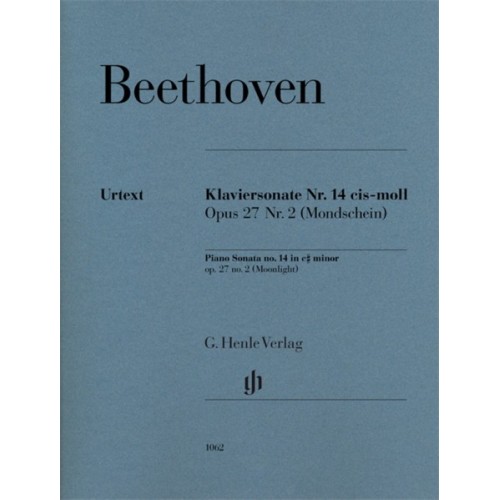 9790201810621HN1062 Klaviersonate Nr. 14 cis-moll op. 27 Nr. 2