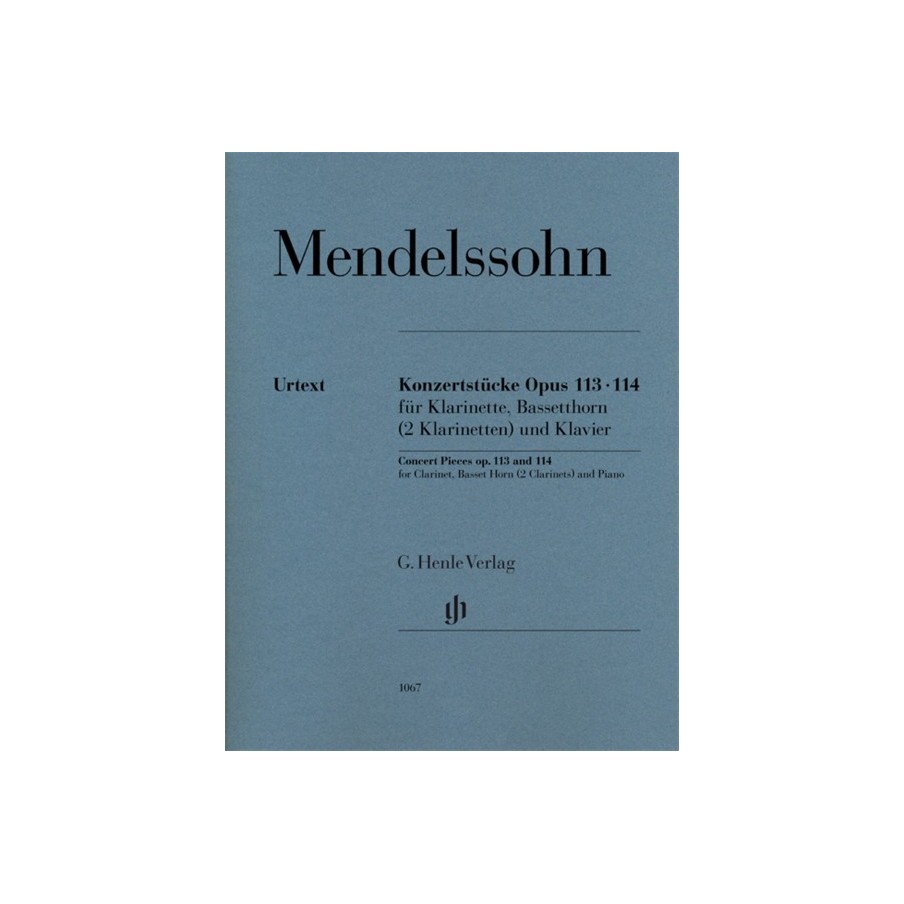 9790201810676HN1067 Konzertstücke Opus 113 und 114