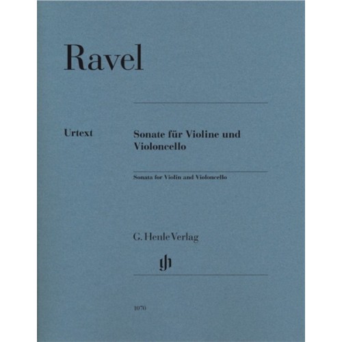 9790201810706HN1070 Sonata For Violin And Violoncello