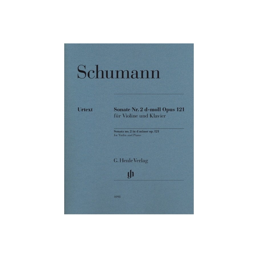 9790201810980HN1098 Violin Sonata No.2 In D Minor Op.121
