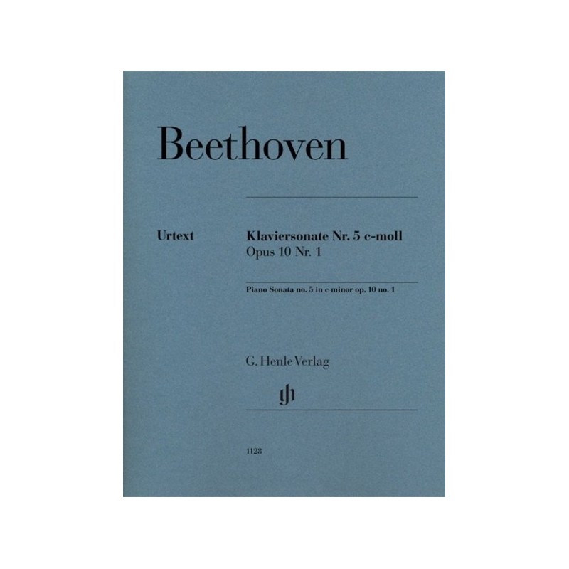 9790201811284HN1128 Piano Sonata no. 5 in c minor op. 10,1