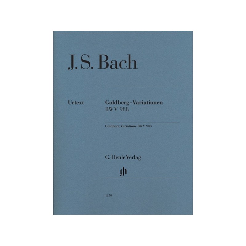 9790201811598HN1159 Goldberg Variationen BWV 988