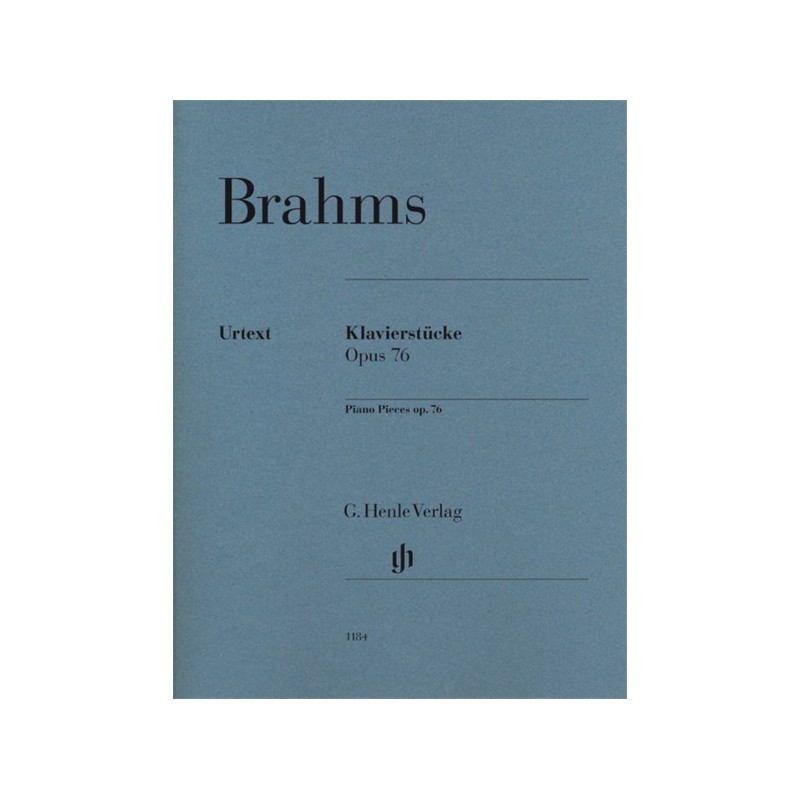 9790201811840HN1184 Piano Pieces Op.76 Urtext