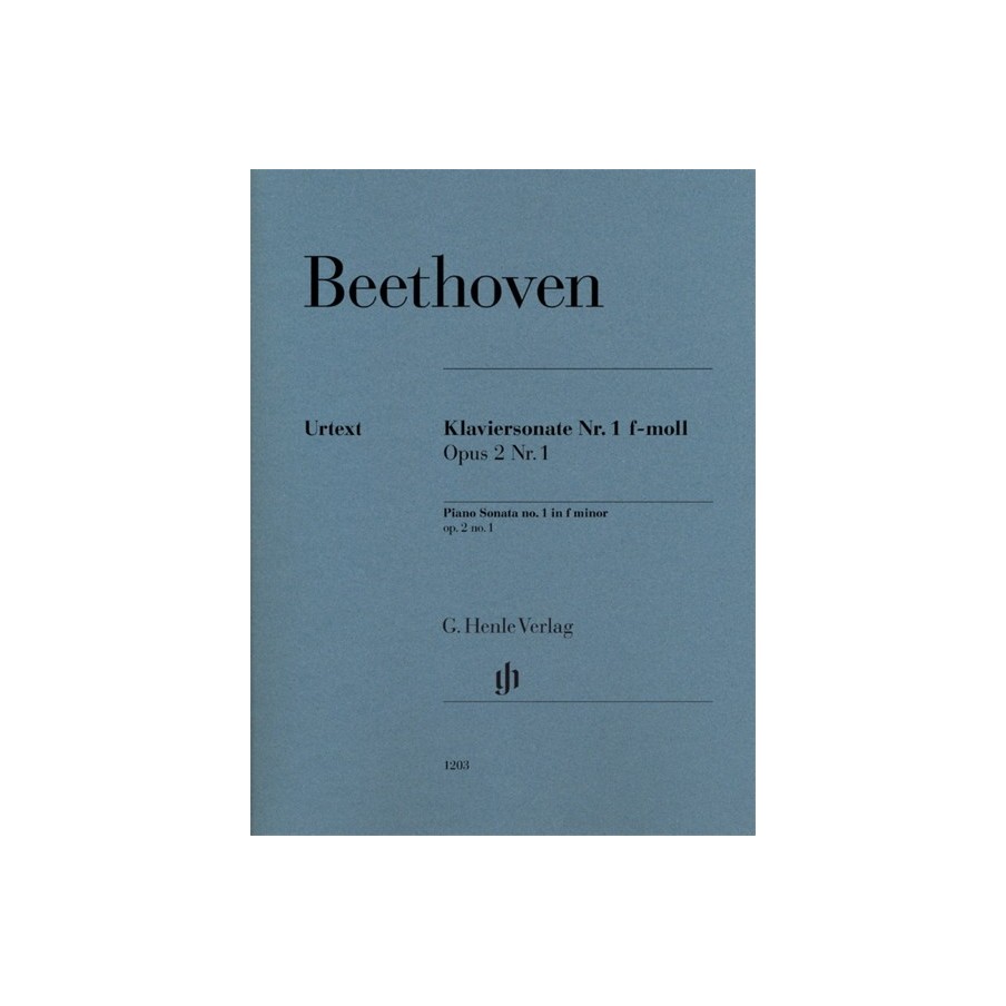9790201812038HN1203 Piano Sonata No 1 F Minor Op 2 No 1 Piano