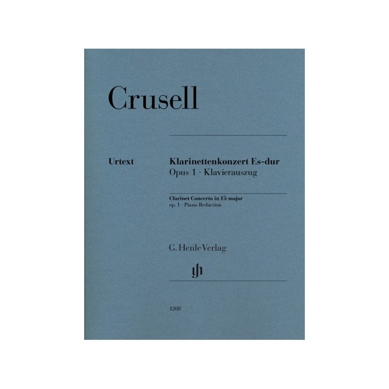 9790201812083HN1208 Klarinettenkonzert Es-dur op. 1