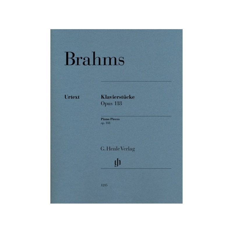 9790201812151HN1215 Piano Pieces Op. 118, Nos. 1- 6