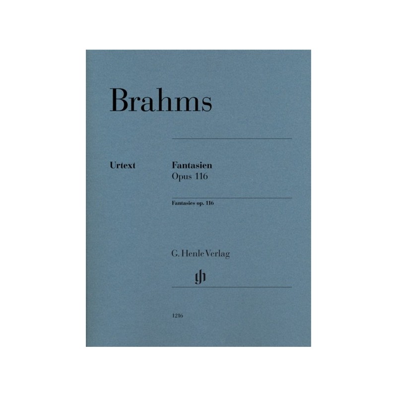 9790201812168HN1216 Fantasies Op. 116 Piano Urtext