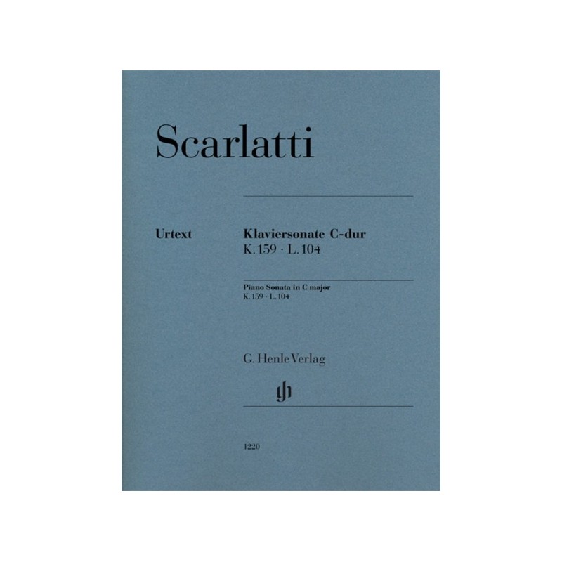 9790201812205HN1220 Piano Sonata in C K.159 L.104