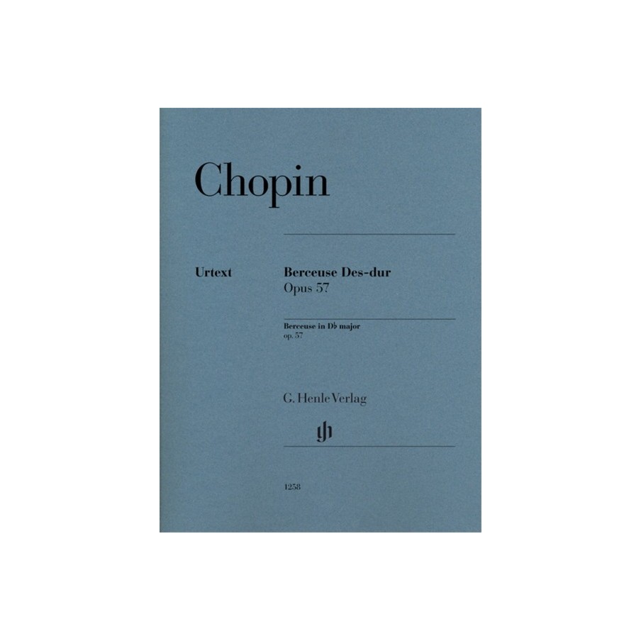 9790201812588HN1258 Berceuse In D Flat Op. 57