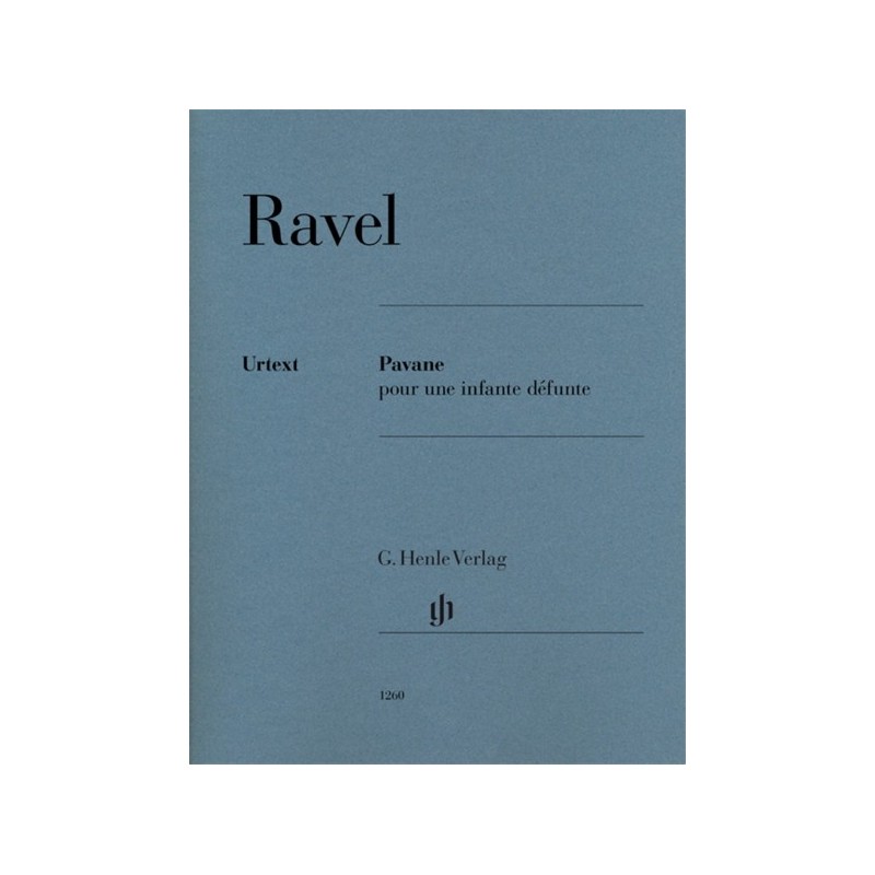 9790201812601HN1260 Pavane Pour Une Infante Défunte