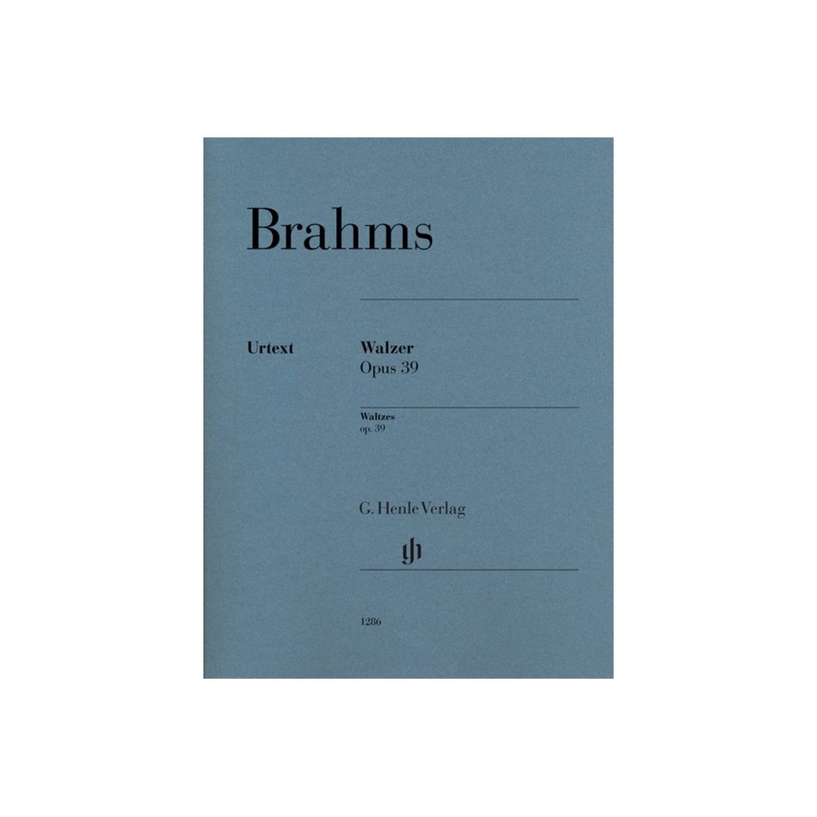 9790201812861HN1286 Waltzes Op. 39