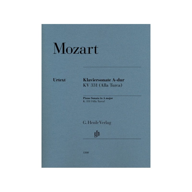 9790201813004HN1300 Sonata A KV331