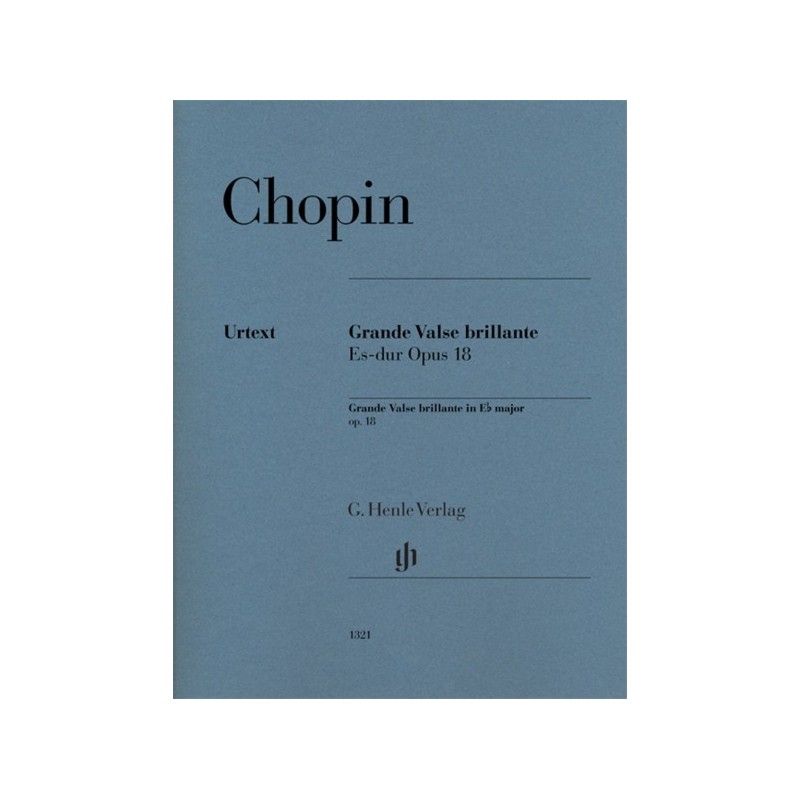 9790201813219HN1321 Grande Valse Brillante In E-Flat Op. 18