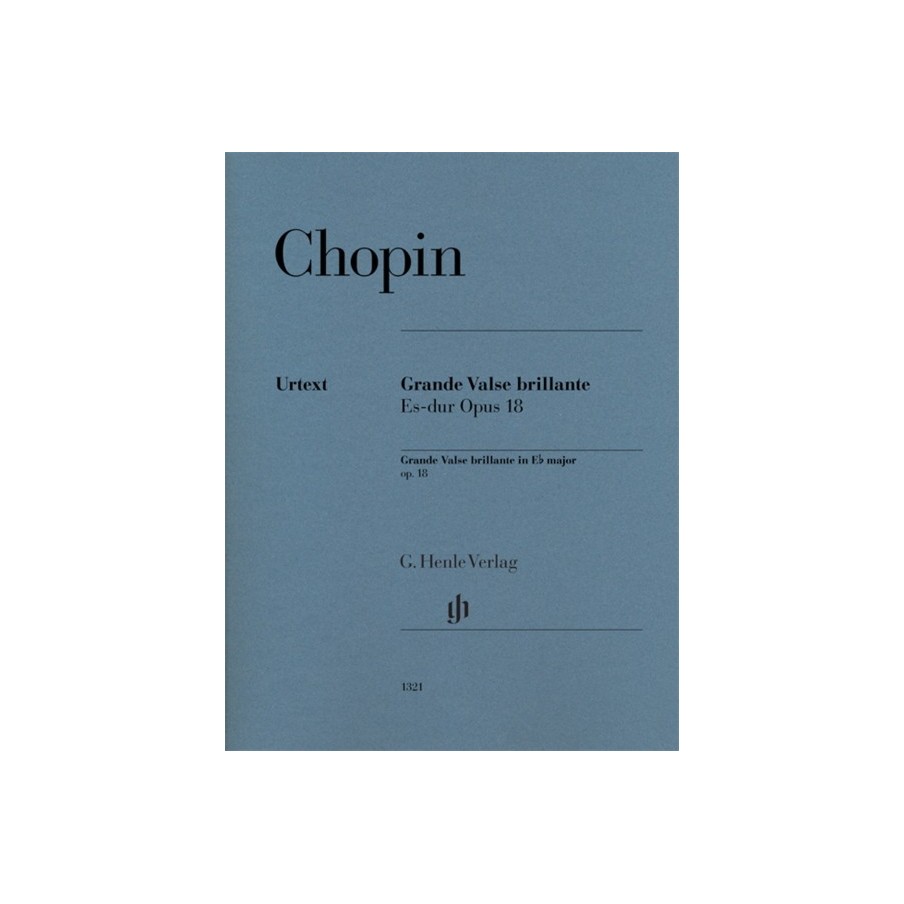 9790201813219HN1321 Grande Valse Brillante In E-Flat Op. 18