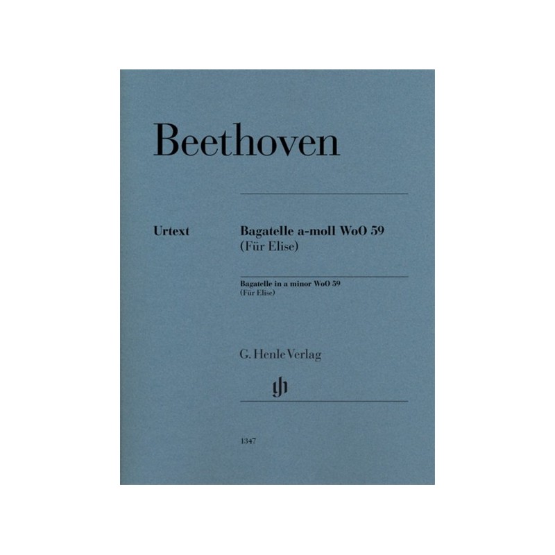 9790201813479HN1347 Für Elise