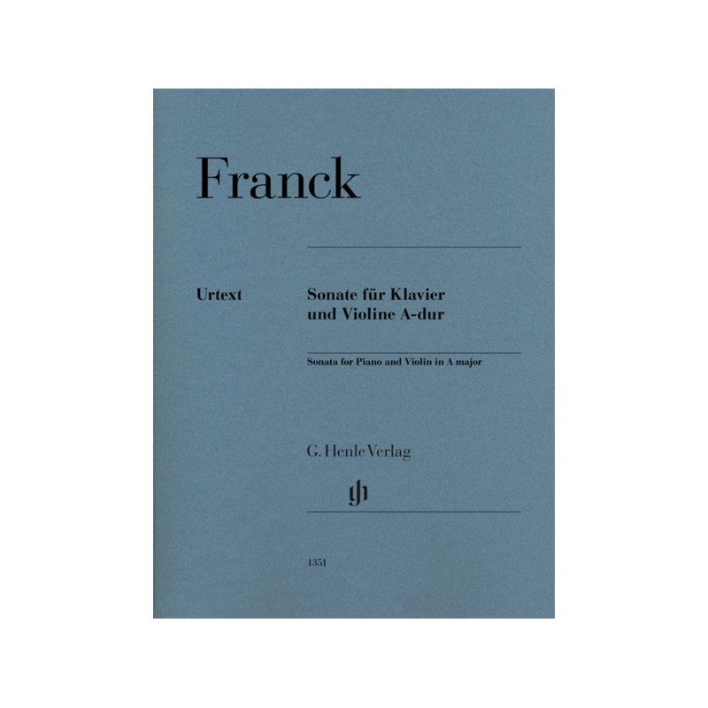 9790201813516HN1351 Violin Sonata In A