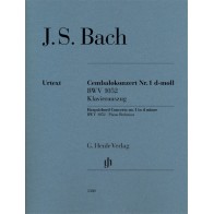 9790201813806HN1380 Harpsichord Concerto no. 1 in d minor BWV 1052