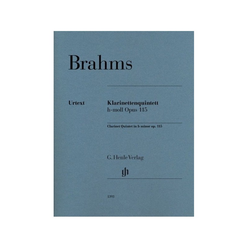 9790201813936HN1393 Quintet in b minor op. 115