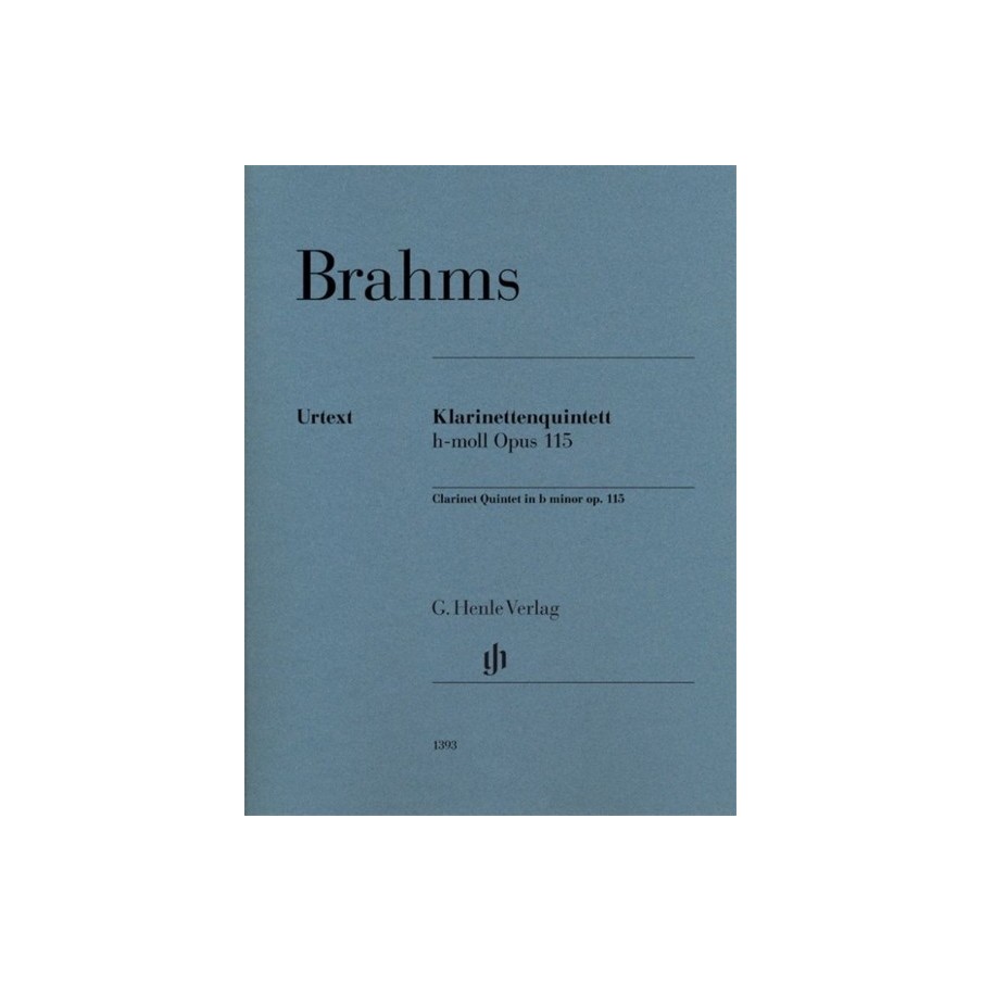 9790201813936HN1393 Quintet in b minor op. 115