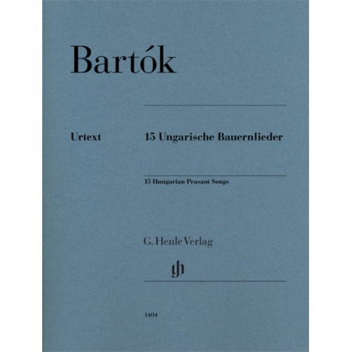 9790201814049HN1404 15 Hungarian Peasant Songs