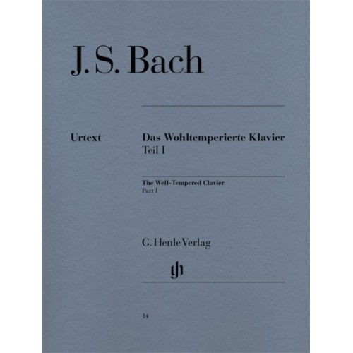 9790201800141HN14 Das Wohltemperierte Klavier Teil I BWV 846-869