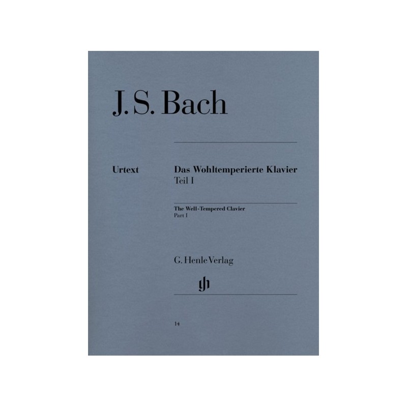 9790201800141HN14 Das Wohltemperierte Klavier Teil I BWV 846-869