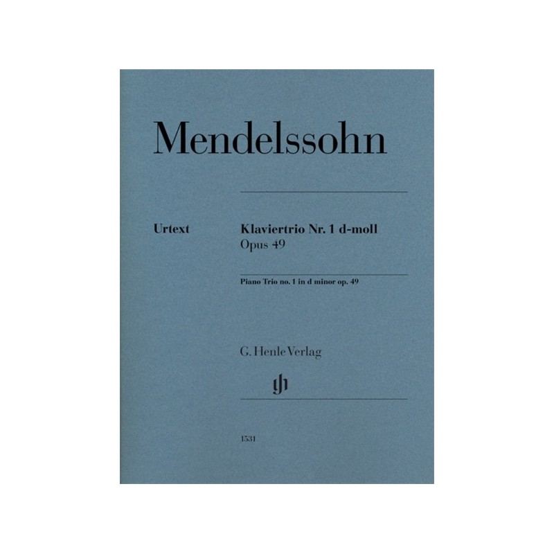 9790201815312HN1531 Klaviertrio Nr. 1 d-moll Opus 49