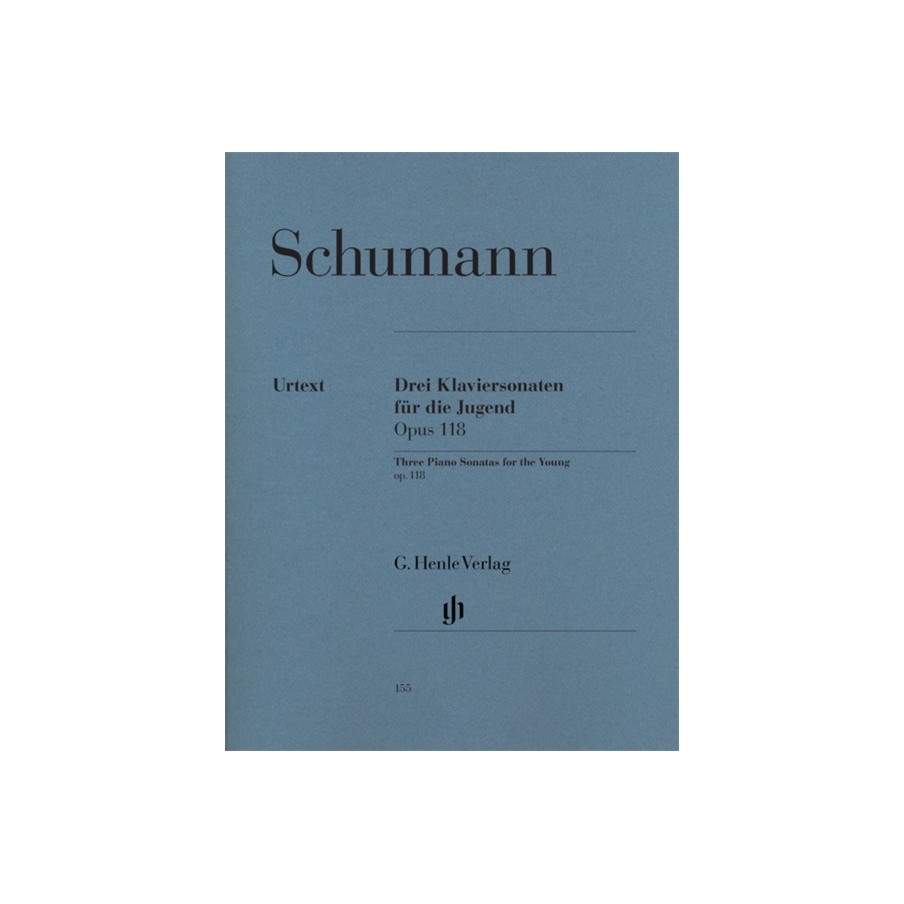 9790201801551HN155 Drei Klaviersonaten für die Jugend op. 118