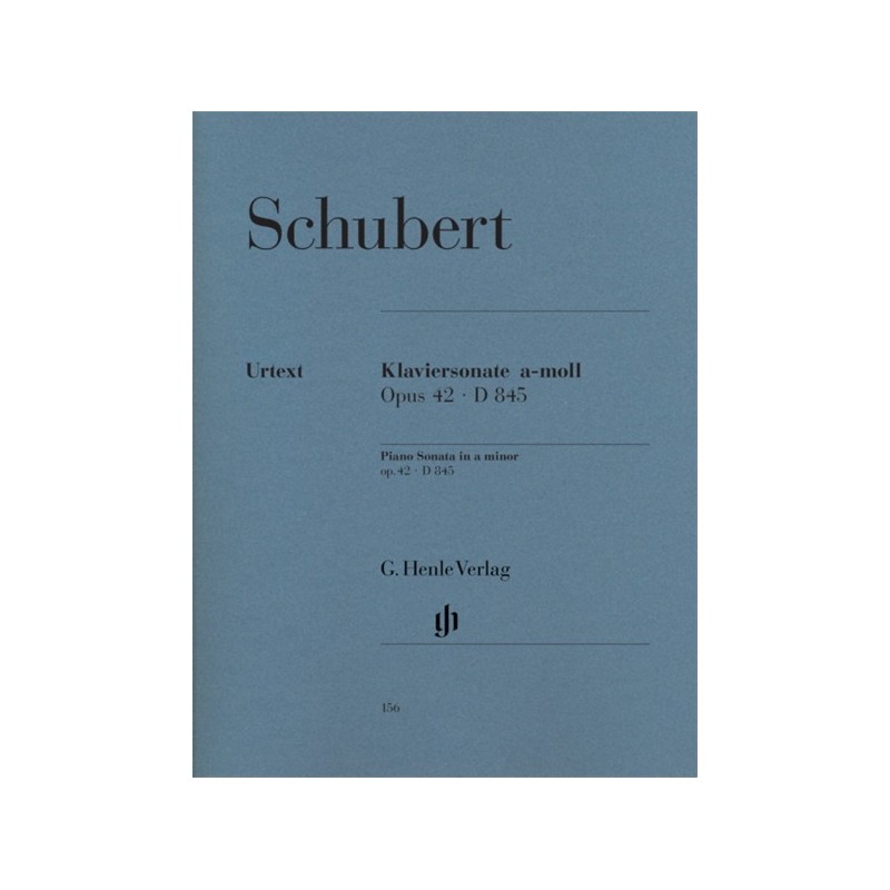 9790201801568HN156 Piano Sonata In A Minor D.845