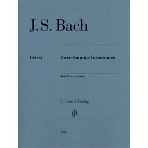 9790201815916HN1591 Two Part Inventions Piano Urtext
