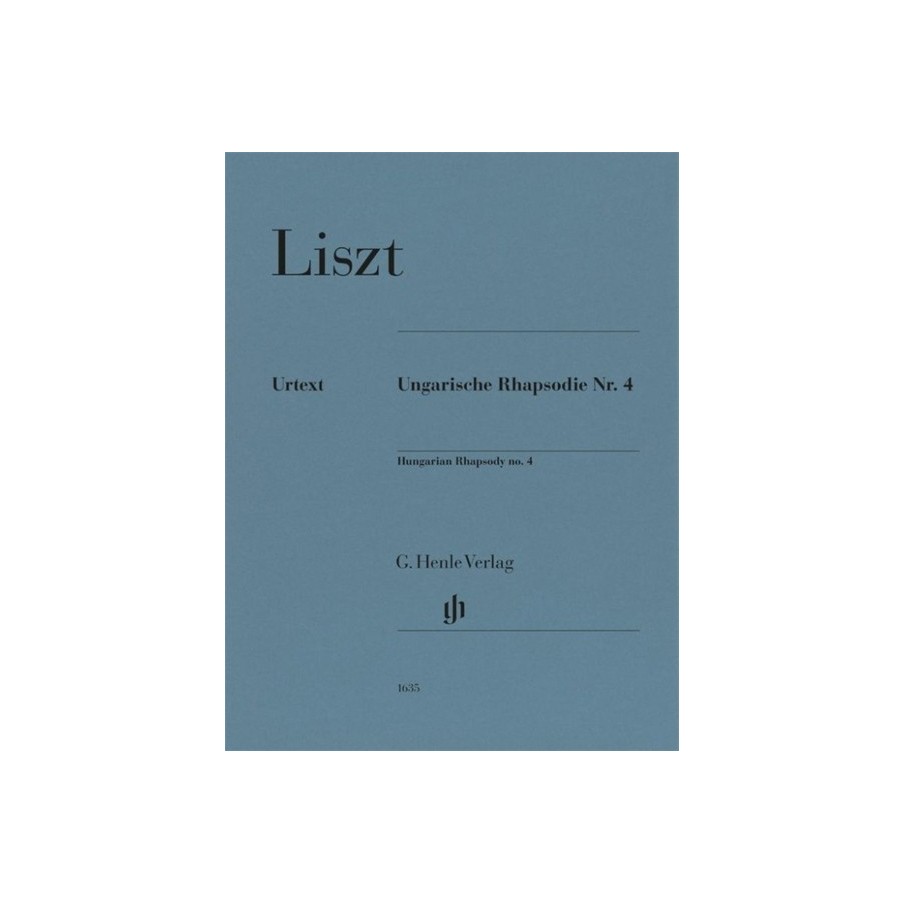9790201816357HN1635 Ungarische Rhapsodie Nr. 4