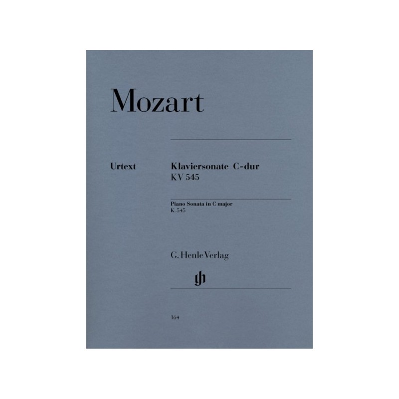 9790201801643HN164 Klaviersonate C-Dur KV. 545