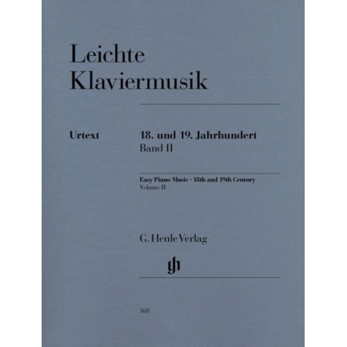 9790201801681HN168 Leichte Klaviermusik des 18. und 19. Jahrhunderts