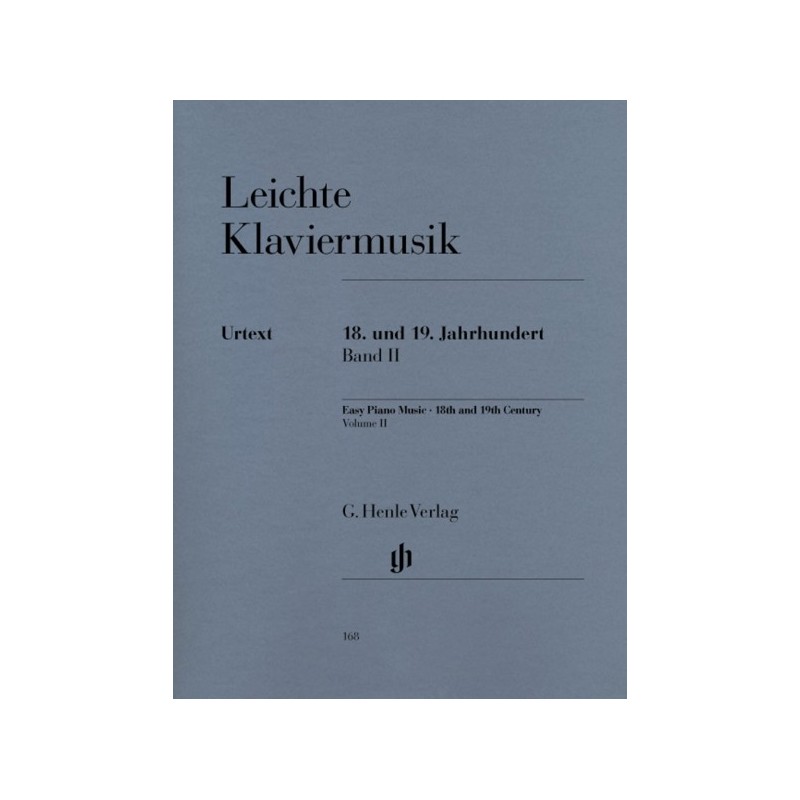 9790201801681HN168 Leichte Klaviermusik des 18. und 19. Jahrhunderts