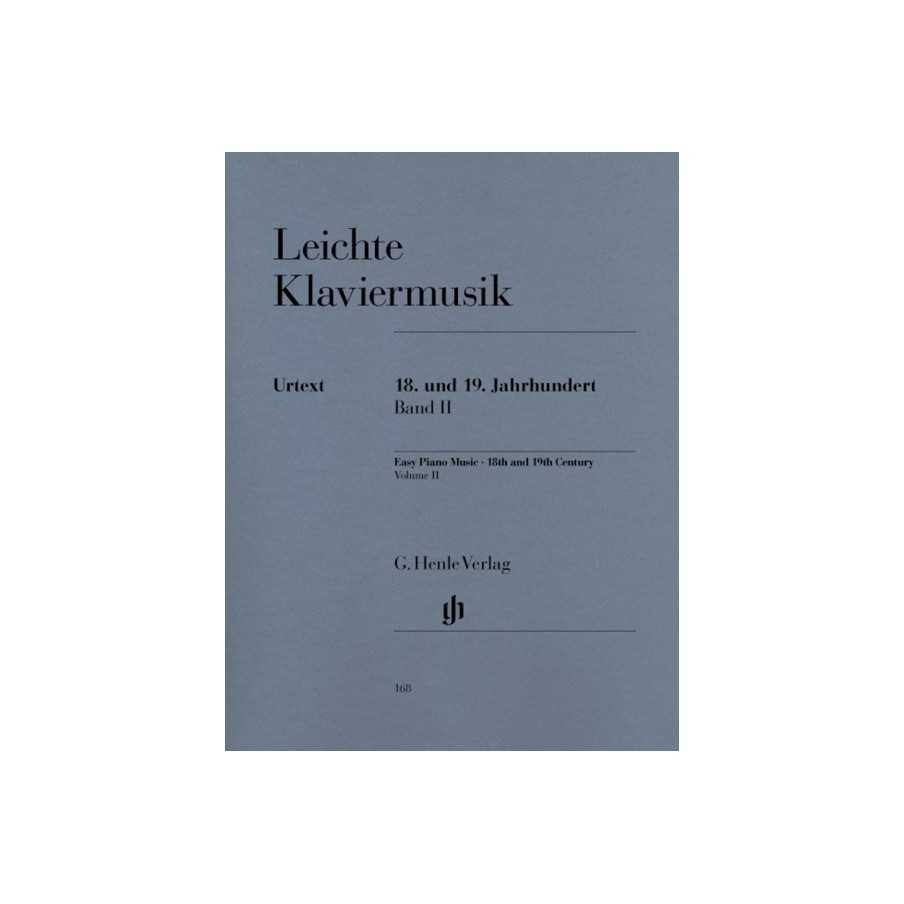 9790201801681HN168 Leichte Klaviermusik des 18. und 19. Jahrhunderts