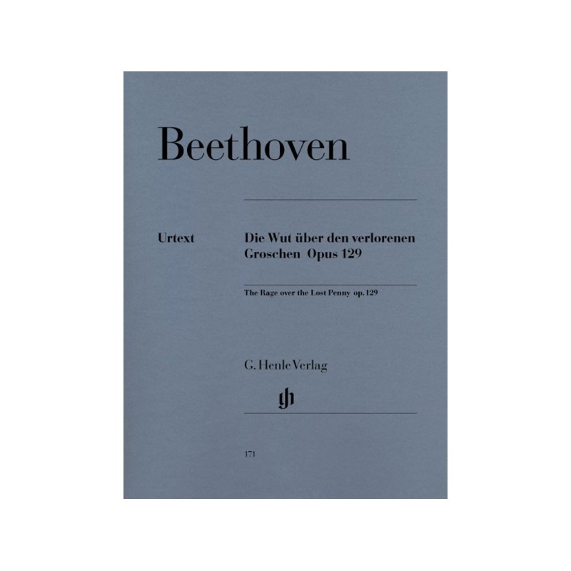 9790201801711HN171 Die Wut Uber Den Verlorenen Groschen Op.129