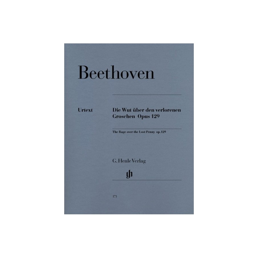 9790201801711HN171 Die Wut Uber Den Verlorenen Groschen Op.129