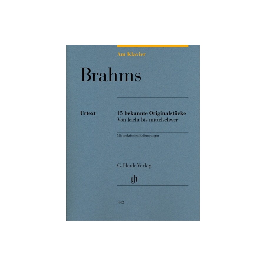 9790201818023HN1802 Am Klavier - 15 Bekannte Originalstücke