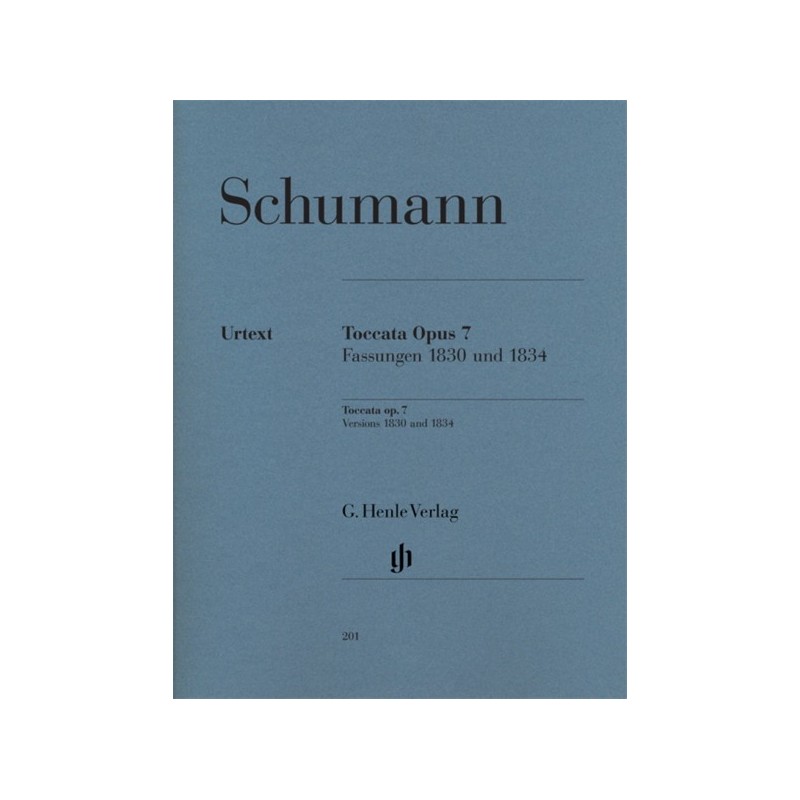 9790201802015HN201 Toccata Op.7 - Versions 1830 And 1834
