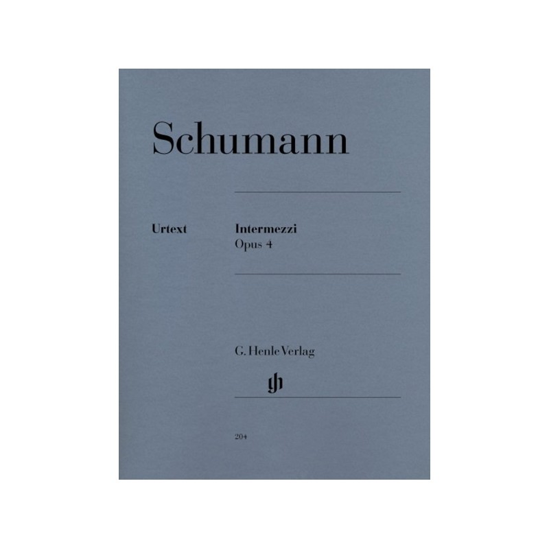 9790201802046HN204 Intermezzi Op.4