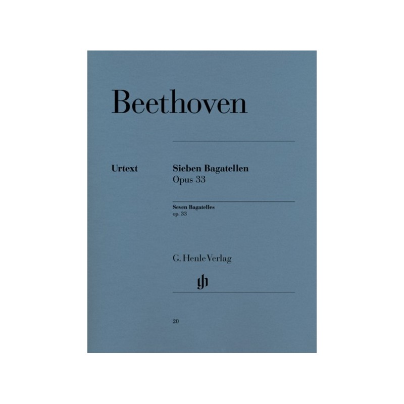 9790201800202HN20 Seven Bagatelles Op. 33