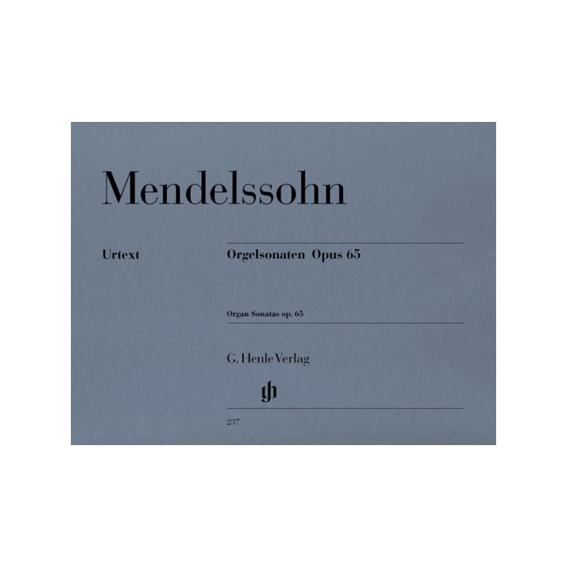 9790201802374HN237 Organ Sonatas Op.65