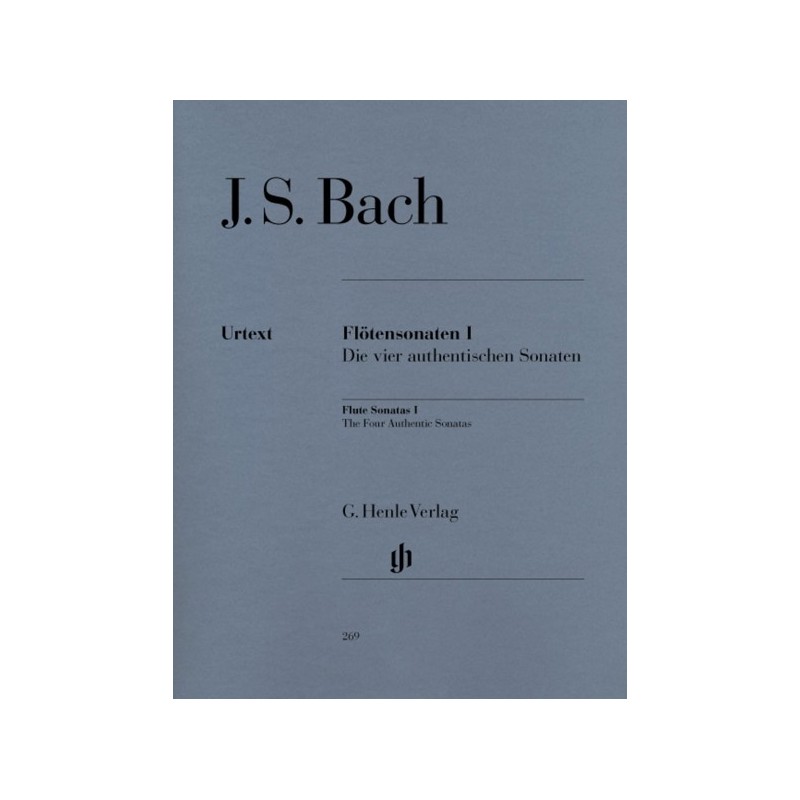 9790201802695HN269 Flotensonaten I - Die Vier Authentischen Sonaten